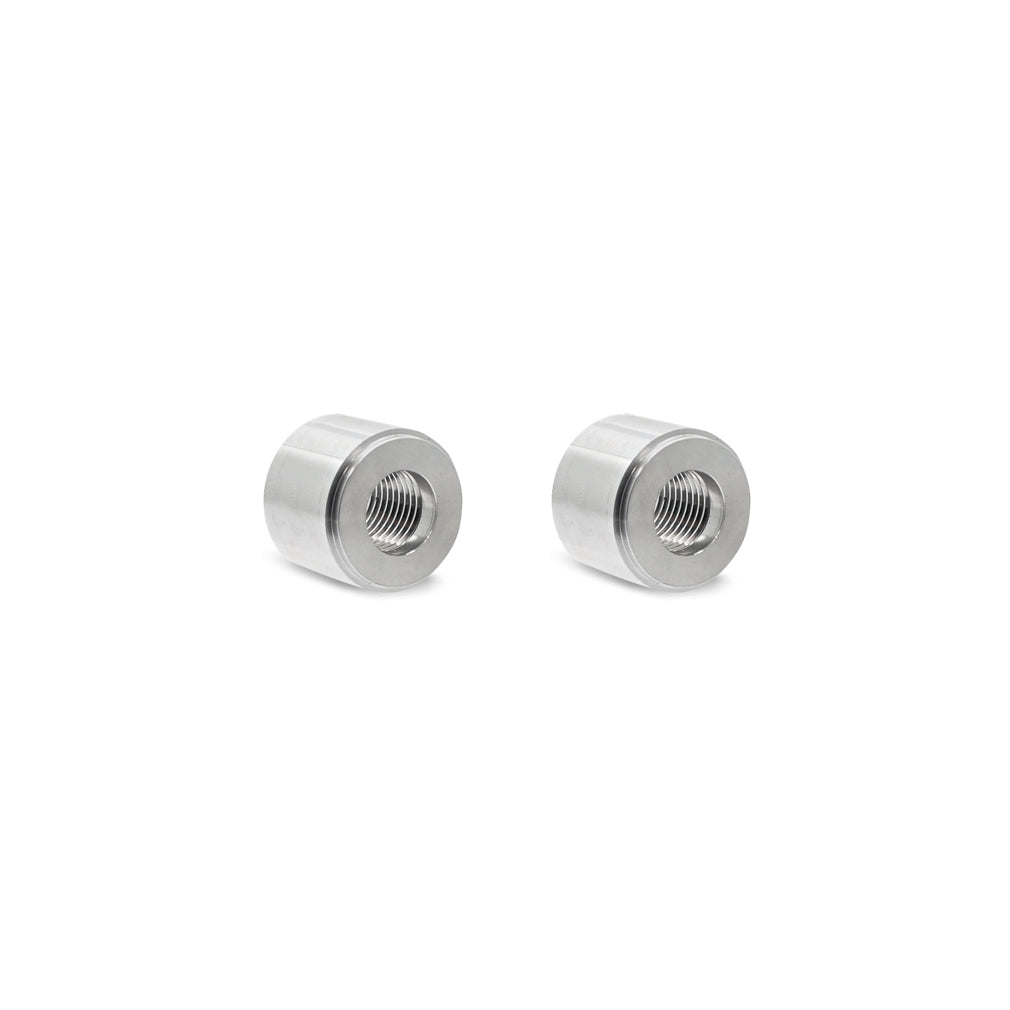 Mishimoto 1/4" NPT Weld-on Bung - Aluminium - Pack of 2
