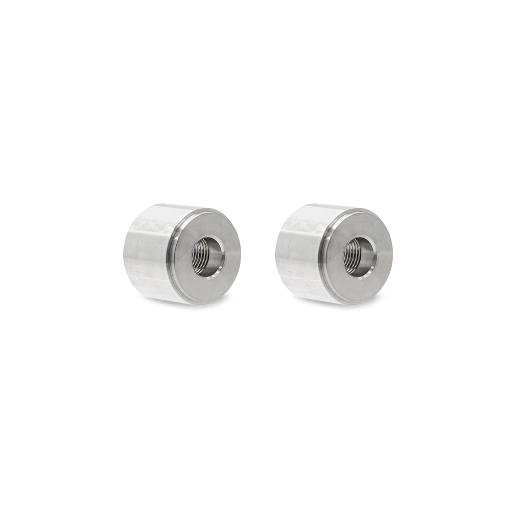 Mishimoto 1/8" NPT Weld-on Bung - Aluminium - Pack of 2