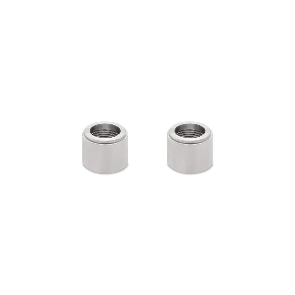 Mishimoto 3/8" NPT Weld-on Bung - Aluminium - Pack of 2
