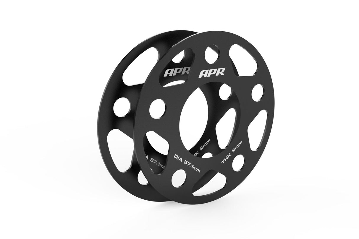 APR Spacers Wheel Spacer Kit 2mm (5x112 PCD/57.1mm CB) MS100149 | Pro Speed Racing