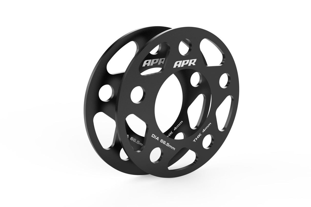 APR Spacers Wheel Spacer Kit 4mm (5x112 PCD/66.5mm CB) MS100161 | Pro Speed Racing