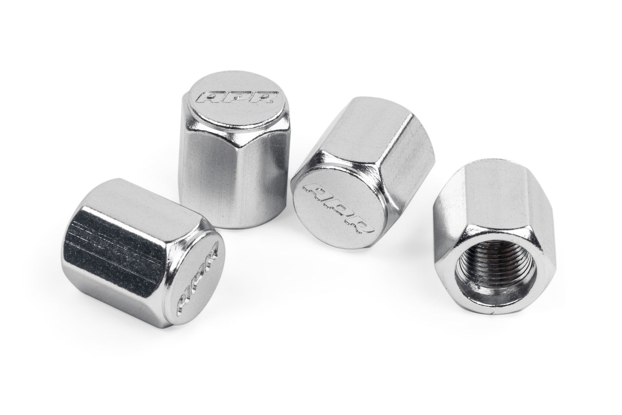 APR Valve Stem Caps Silver MS100178 | Pro Speed Racing