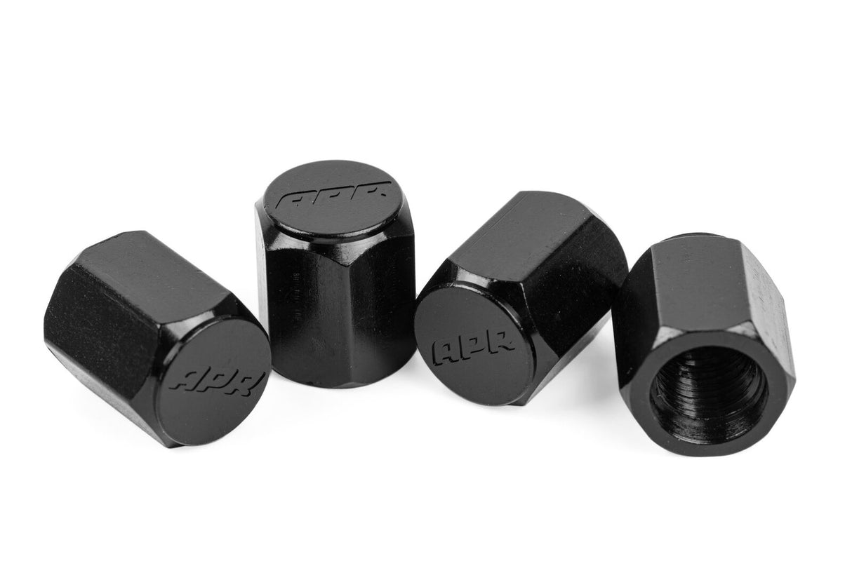 APR Valve Stem Caps Black MS100197 | Pro Speed Racing