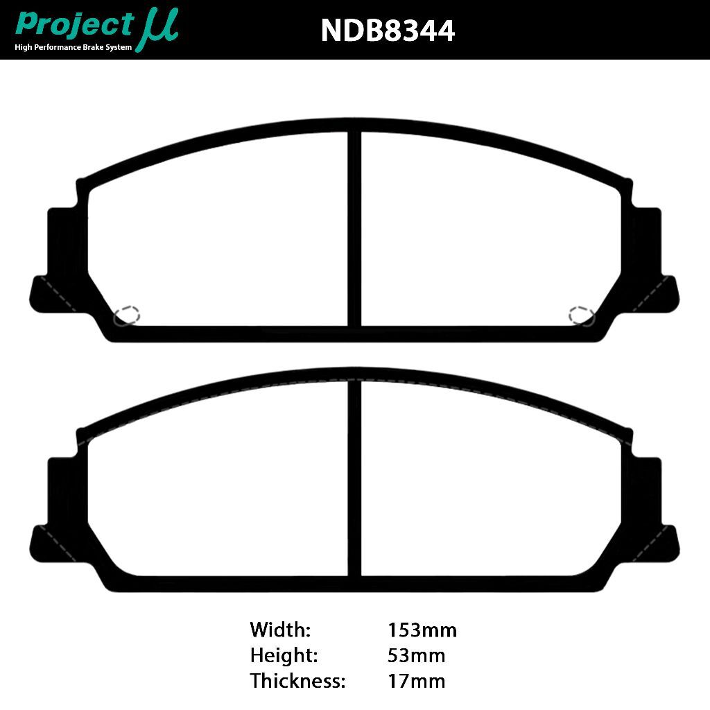 Project Mu NS-EP Front Brake Pads