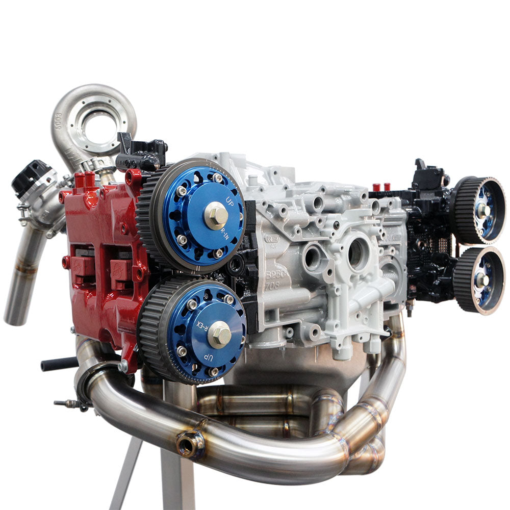 BNM Performance Fab Single Scroll Equal Length Rotated Twist Mount Turbo Kit w/3.5" Down-Pipe