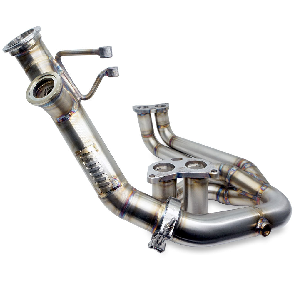 BNM Performance Fab Single Scroll Equal Length Rotated Twist Mount Turbo Kit w/3.5" Down-Pipe