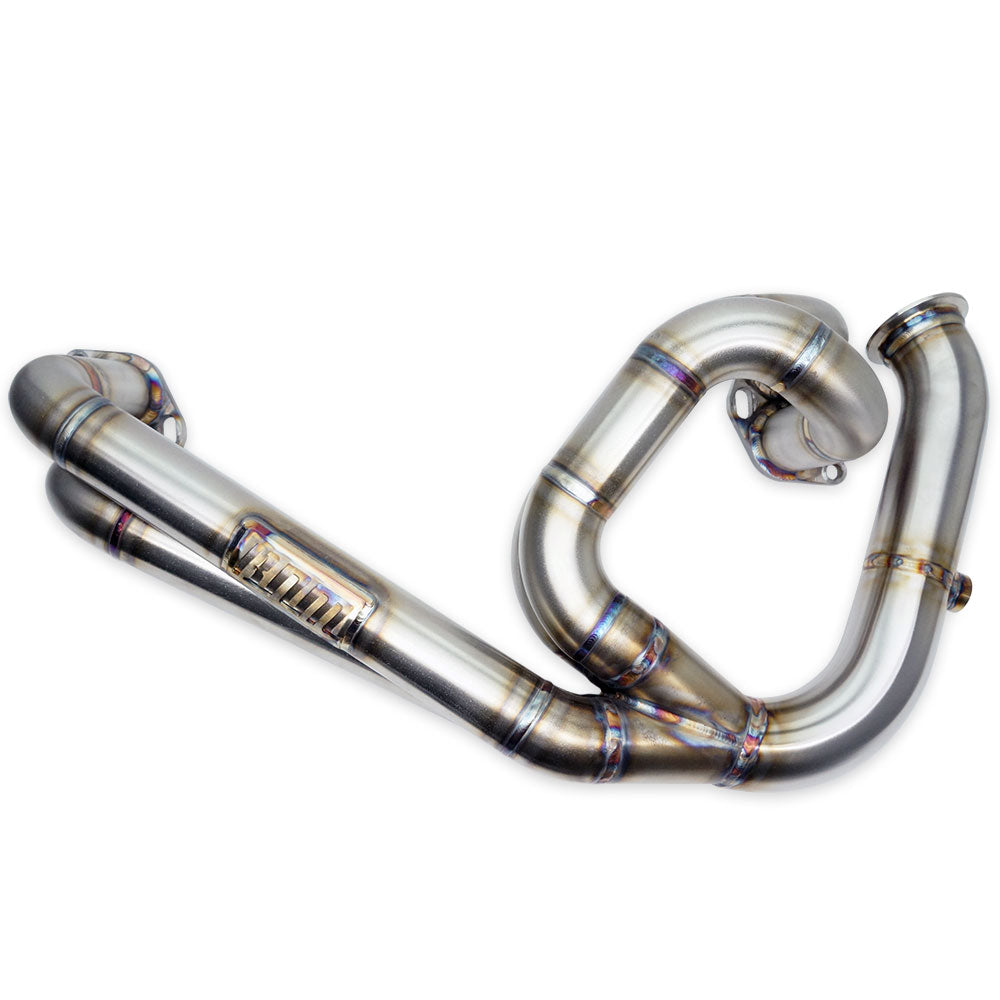 BNM Performance Fab Single Scroll Equal Length Rotated Twist Mount Turbo Kit w/3.5" Down-Pipe