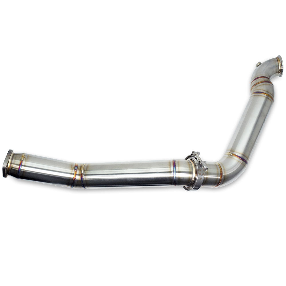 BNM Performance Fab Single Scroll Equal Length Rotated Twist Mount Turbo Kit w/3.5" Down-Pipe