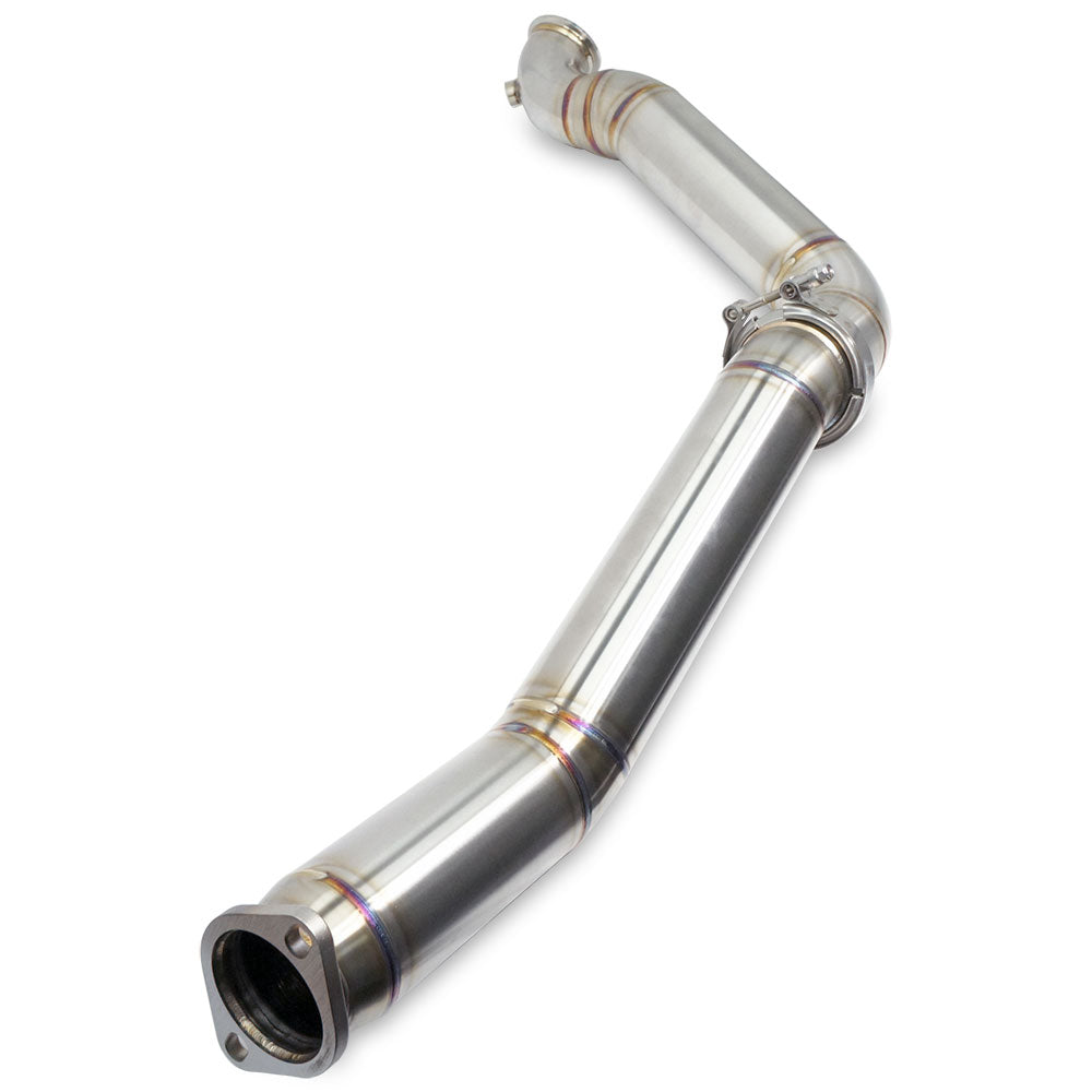 BNM Performance Fab Single Scroll Equal Length Rotated Twist Mount Turbo Kit w/3.5" Down-Pipe
