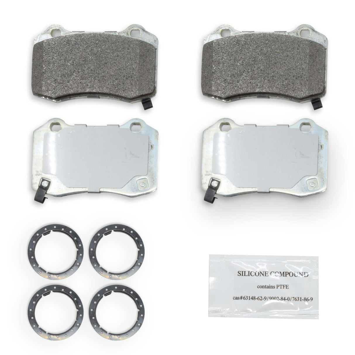 NRS Heavy Duty Semi Metallic Brake Pads Jeep SRT/FPV 4pot (Rear) NRS-1053-XD