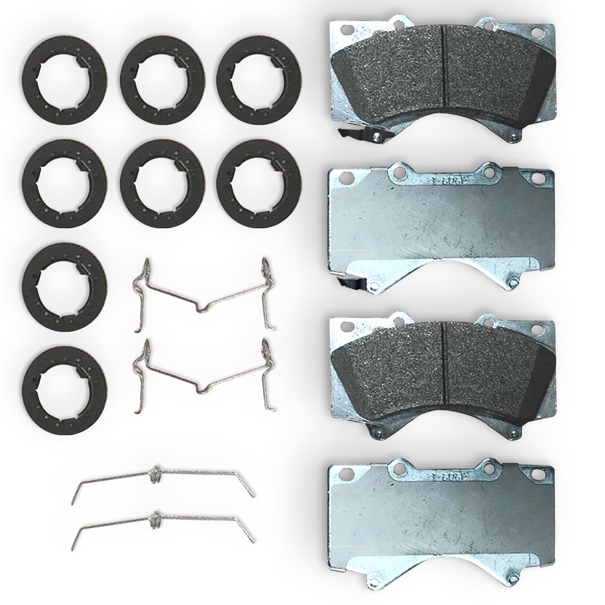 NRS Heavy Duty Semi Metallic Brake Pads Toyota Landcruiser 200 Series (Front) NRS-D1303-XD