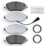 NRS Heavy Duty Semi Metallic Brake Pads VW Golf Mk 7 R/Audi S3 Quattro (8VI) 4x4 Heavy Duty Brake Pads (Front) NRS-D1633-XD