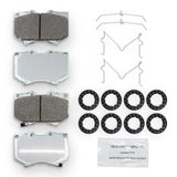 NRS Heavy Duty Semi Metallic Brake Pads Toyota Landcruiser 80 Series (Front) NRS-D812-XD