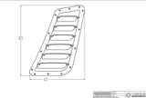 Verus Engineering NV6 Bonnet Louver Kit