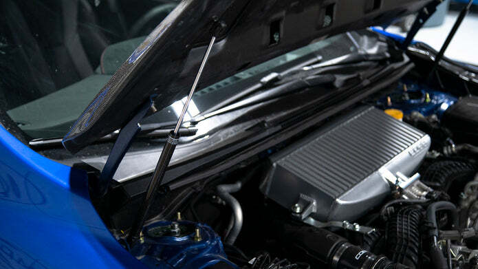OLM Carbon Fibre Hood Struts