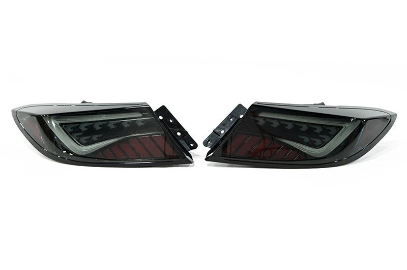 OLM Scythe Style Smoked Lens LED Taillights - Subaru BRZ ZD8/Toyota GR86 ZN8 22+ OLME.49003.3
