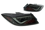 OLM Scythe Style Smoked Lens LED Taillights - Subaru BRZ ZD8/Toyota GR86 ZN8 22+