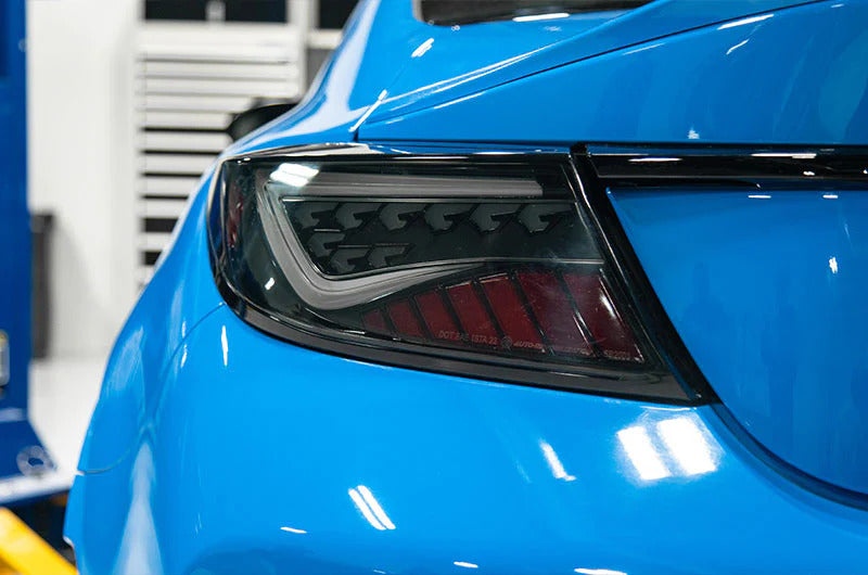 OLM Scythe Style Smoked Lens LED Taillights - Subaru BRZ ZD8/Toyota GR86 ZN8 22+