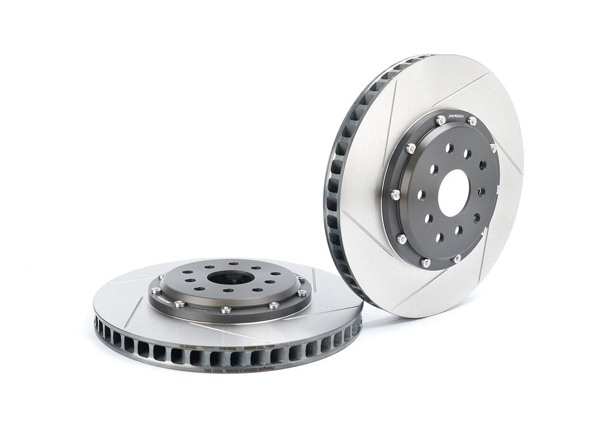 Paragon 2-Piece Front Brake Rotors Pair 326x30mm Subaru STI 4-pot calipers P2R.042.326.300.18000.08.