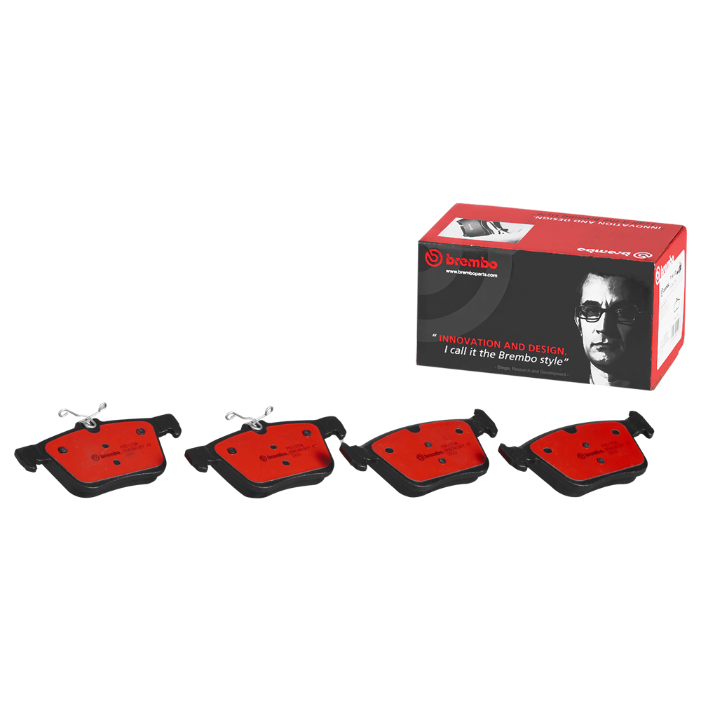 Brembo NAO Ceramic Brake Pad Set Rear - VW Golf Mk7/Passat B8/Audi A3 8V/S3 8V/RS3 8V/TT 8S P85125N