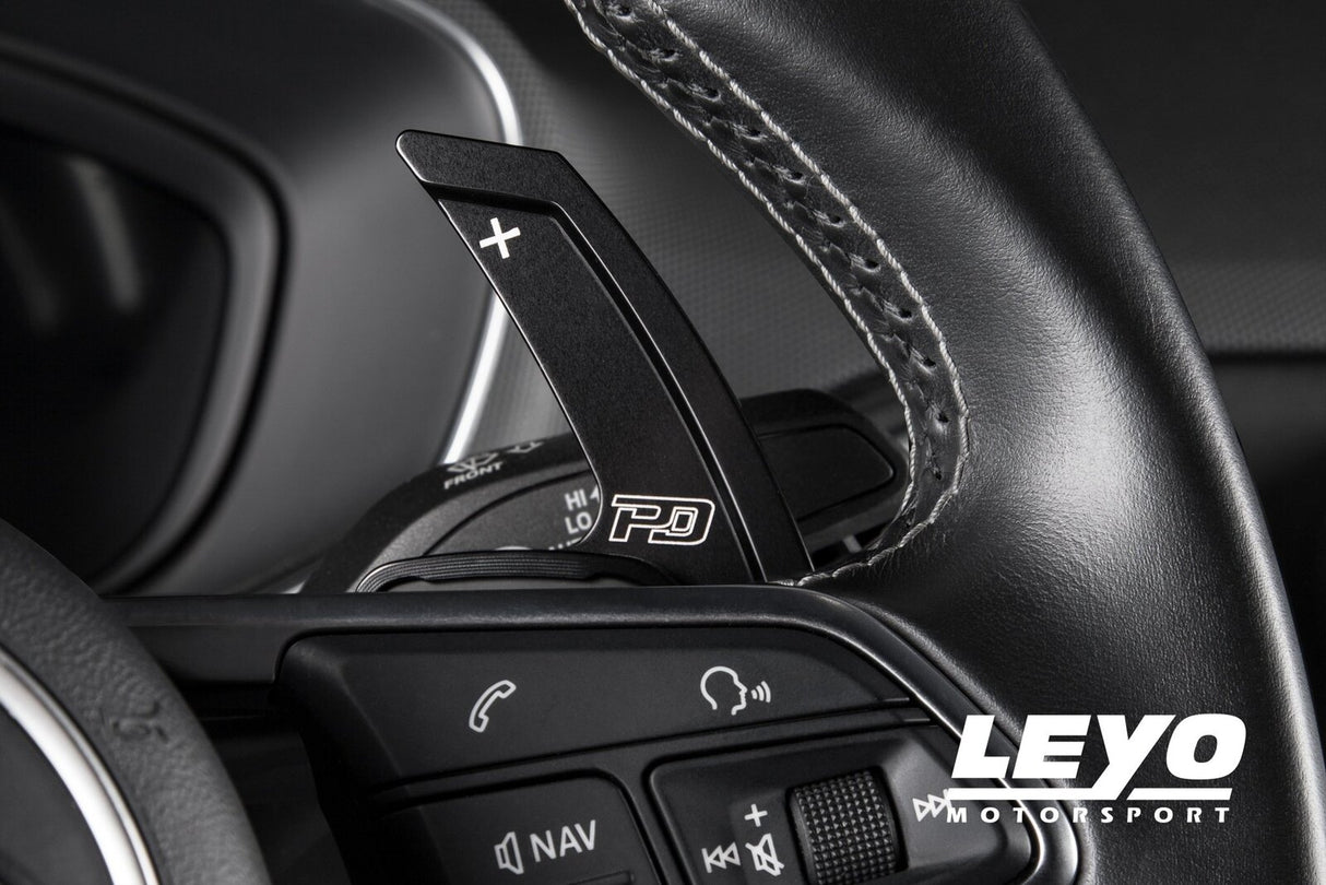 LEYO Billet Paddle Shift Extension V4 Black