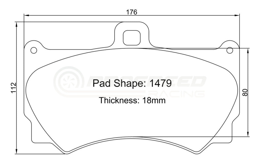 Paragon P3 Road & Track Brake Pads