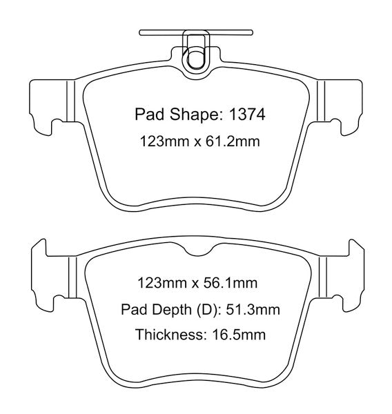 Paragon P3 Road & Track Brake Pads