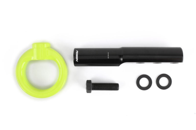 Perrin Front Tow Hook Neon Yellow