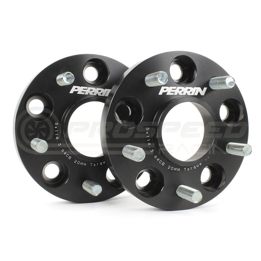 Perrin Wheel Spacers 20mm 5x114.3 - Honda Civic FC/FK 16+ PHP-WHL-020BK | Pro Speed Racing