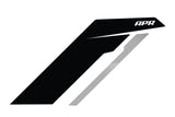 APR Sideburn Sticker Kit Black/Silver