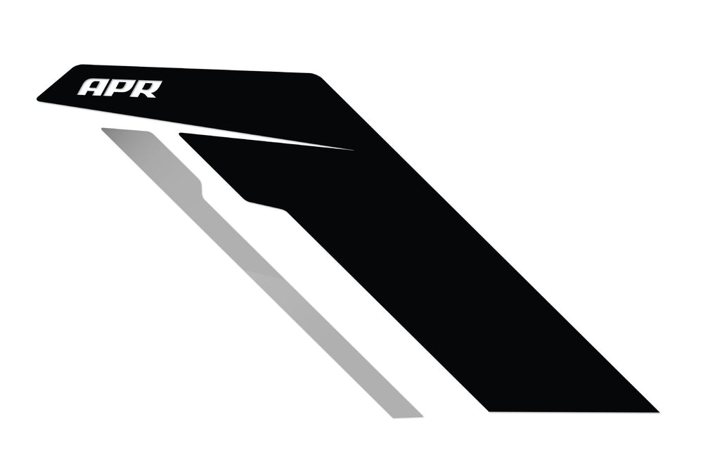 APR Sideburn Sticker Kit Black/Silver PM100334 | Pro Speed Racing
