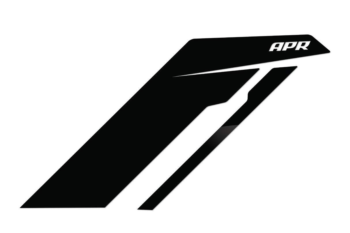 APR Sideburn Sticker Kit Black/Black