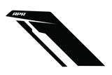 APR Sideburn Sticker Kit Black/Black