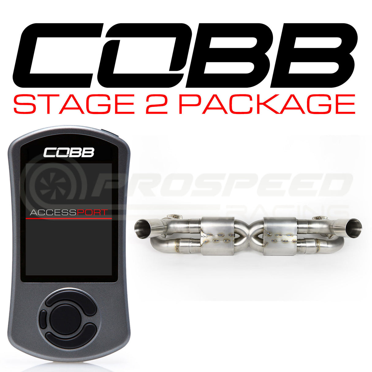 Cobb Tuning Stage 2 Power Package Porsche 911 GT2 997.1 08-09 POR001002G