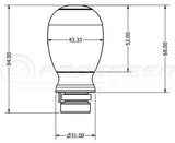 PRL Motorsports Billet 6061 Shift Knob