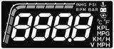 Prosport HUD Heads Up Display OBDII Gauge Kit