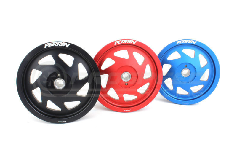 Perrin Lightweight Crank Pulley w/Hub - Subaru WRX VA 18-21/Forester 16-18/Impreza 15-16 PSP-ENG-104