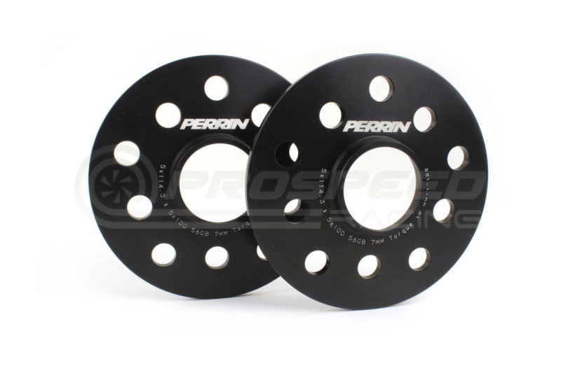 Perrin 7mm Wheel Spacers DRS Style Black
