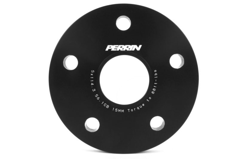 Perrin 15mm Wheel Spacers DRS Style Black