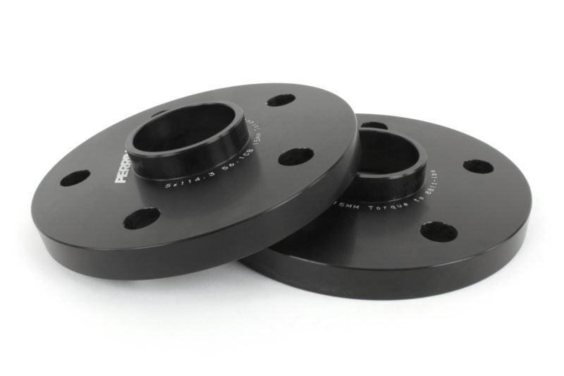 Perrin 15mm Wheel Spacers DRS Style Black