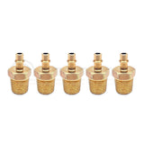 Brass 1/8" NPT Straight 3mm Hose Barb Fitting 5 Pack | Pro Speed Racing