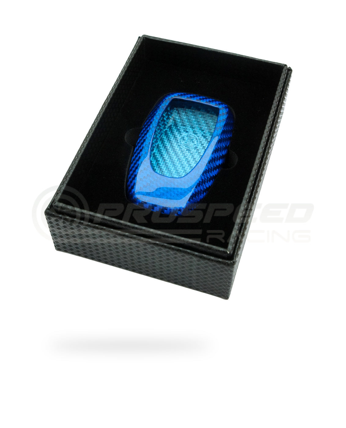 PSR Carbon Fibre Key Fob Cover Blue - Subaru WRX & STI VA 15-21/WRX VB 22+/BRZ ZD8 22+ | Pro Speed