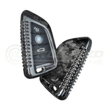 PSR Carbon Fibre Key Fob Cover Forged