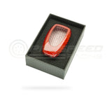 PSR Carbon Fibre Key Fob Cover Red - Subaru WRX & STI VA 15-21/WRX VB 22+/BRZ ZD8 22+ | Pro Speed