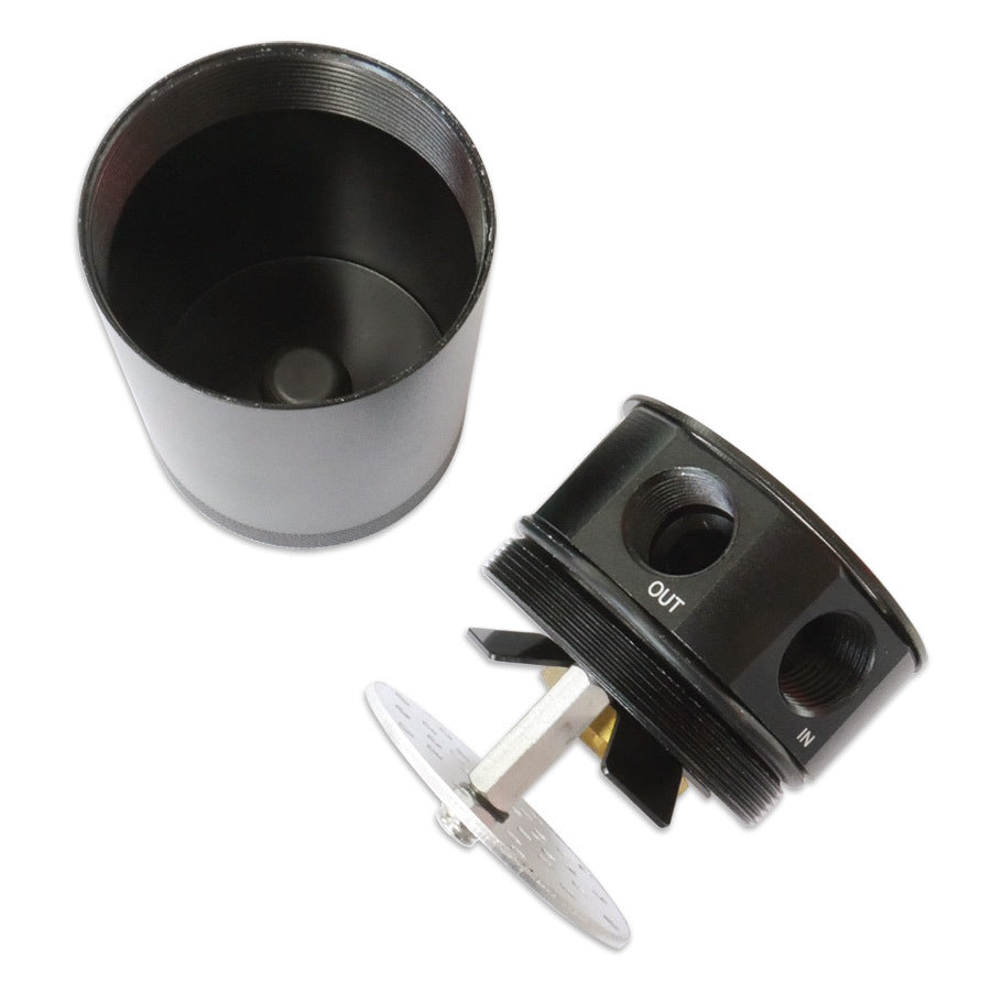 PSR Bolt-On Compact 2-Port Baffled Oil Catch Can V2
