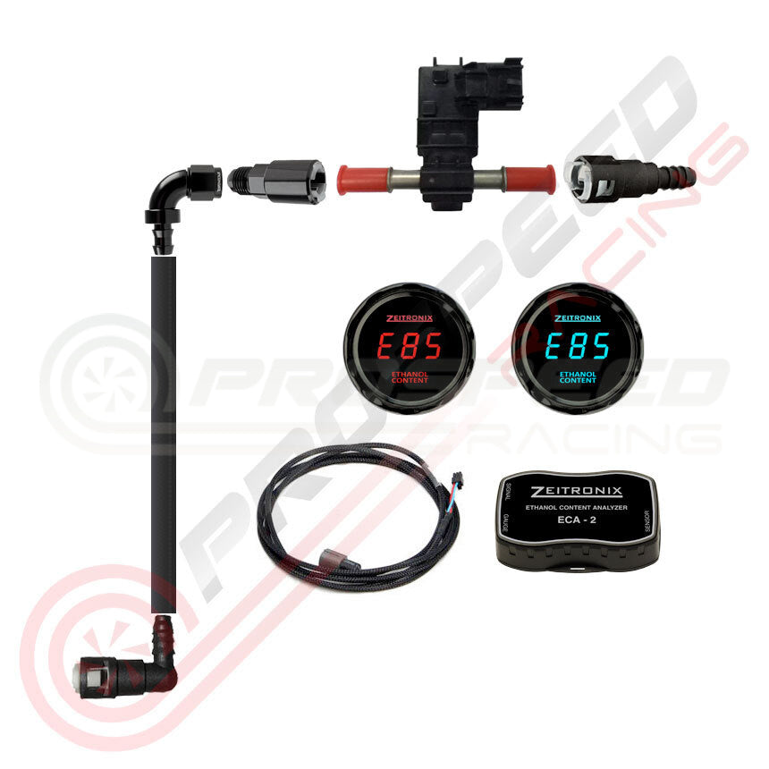 PSR/Raceworks/Zeitronix Flex Fuel Kit w/Pushlock Hose - Subaru WRX 01-14/STI 01-20 (OEM Fuel Setup)