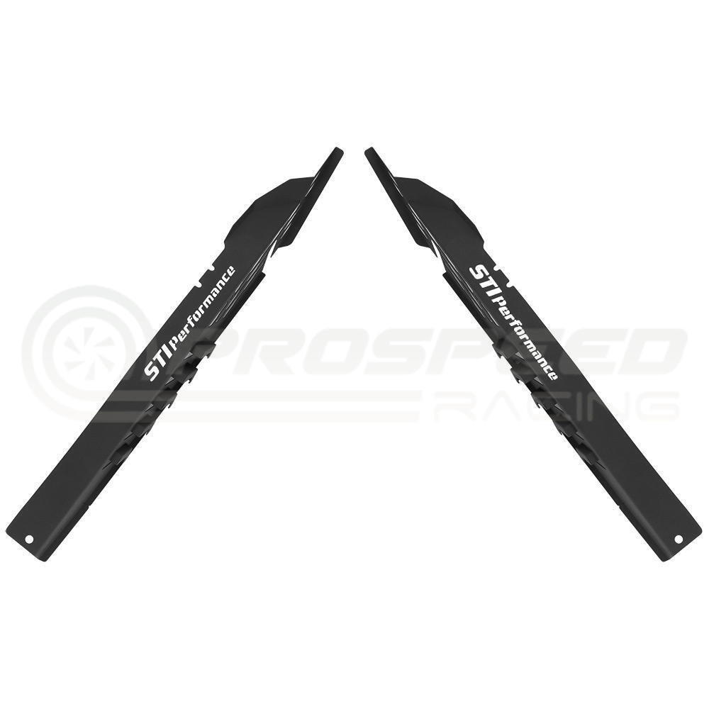 PSR "STI Performance" Vented Fender Shrouds Black - Subaru WRX/STI VA 15-21 | Pro Speed Racing
