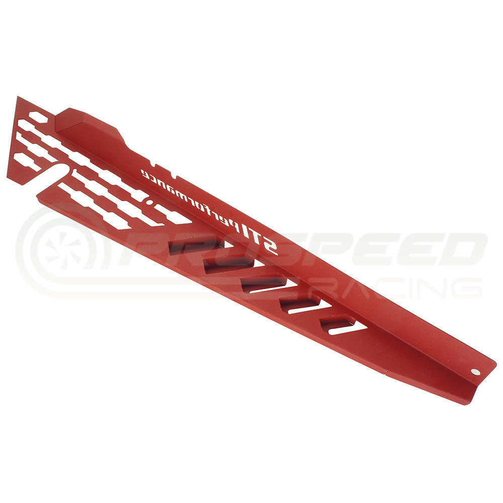 PSR "STI Performance" Vented Fender Shrouds Red