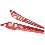 PSR "STI Performance" Vented Fender Shrouds Red