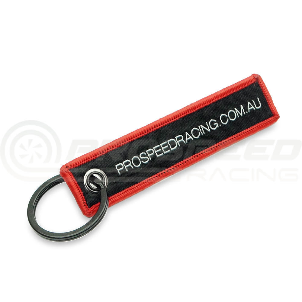 PSR Jet Tag Key Ring Black